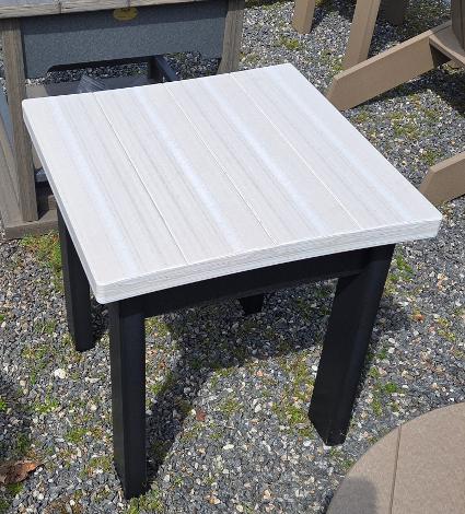 Finch Skyward Side Dining Table Seashell-Black DC $220.00