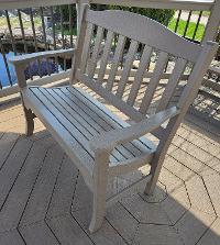 Finch Avonlea Garden Bench WW DC $500.00