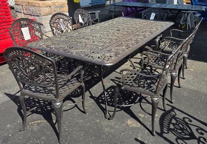 Hanamint Tuscany Dining 90 Set Sale $2526.00 