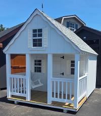 S 1LW 26 Stock 8' x 10' A-frame Playhouse Sale $3061.00