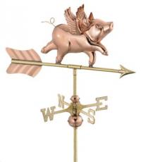 8840P - Flying Pig Weathervane