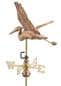 8805P - Blue Heron Weathervane