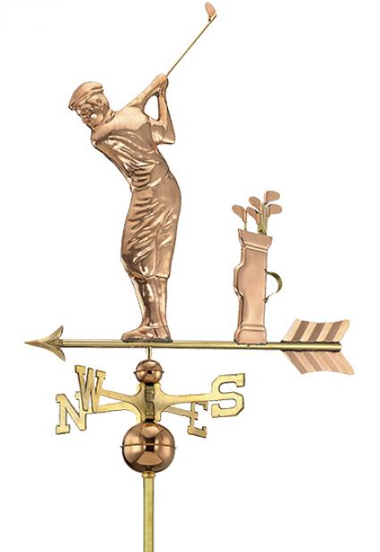 Golfer Weathervane