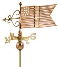 American Flag Weathervane